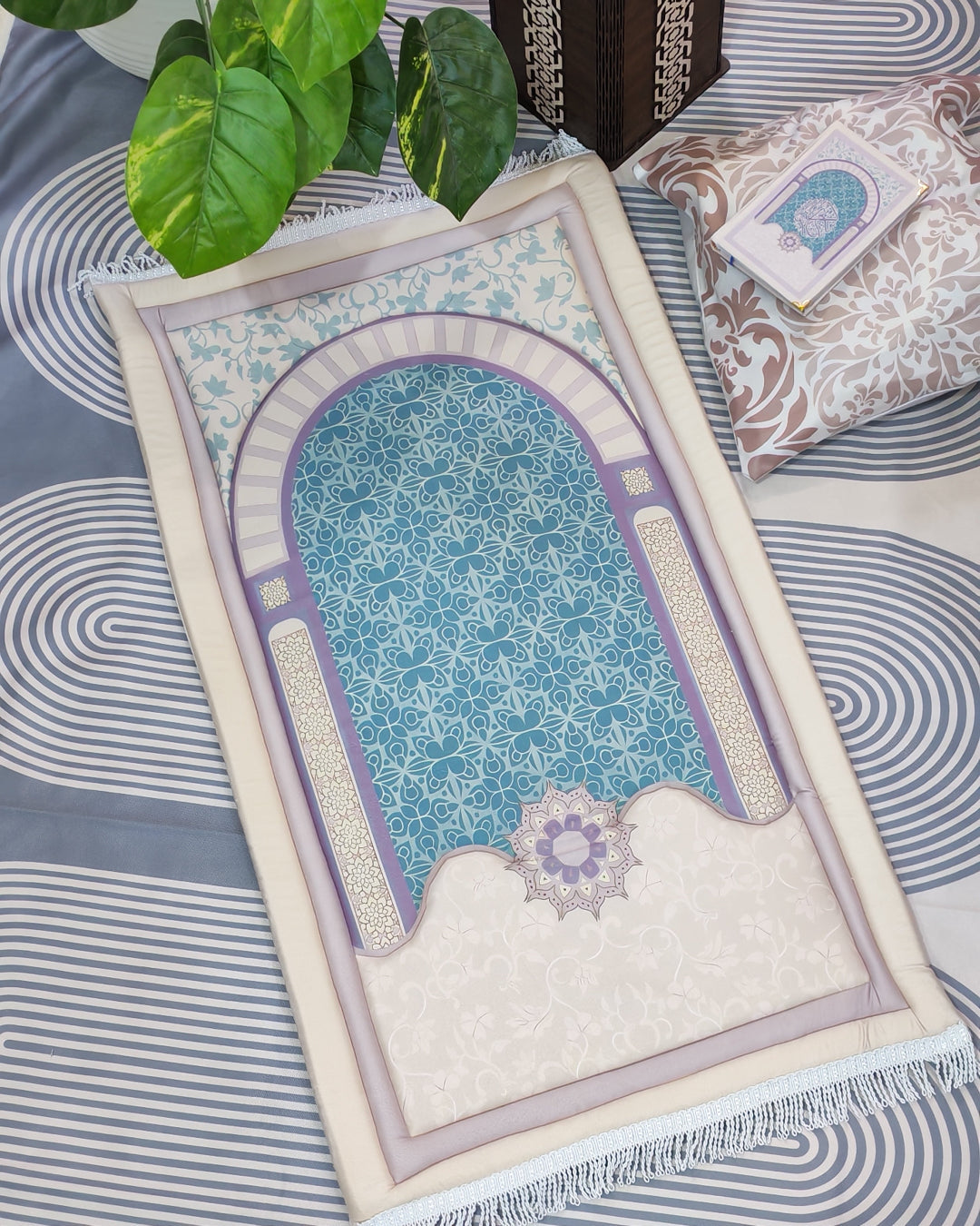 سجادة صلاة مبطنة | السماء