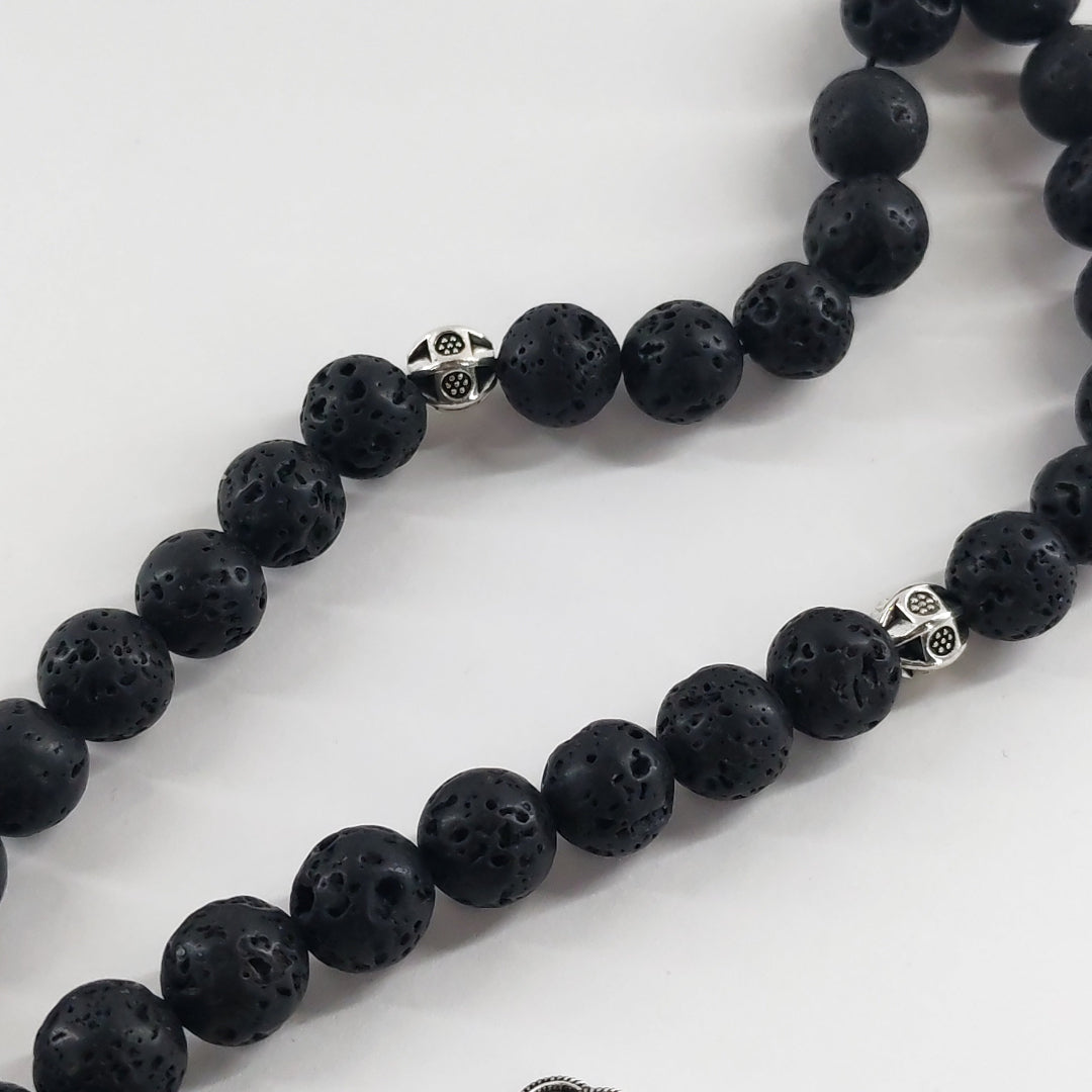 Black Lava Stone | حجر اللافا البركاني