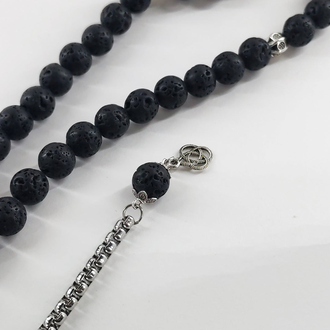 Black Lava Stone | حجر اللافا البركاني