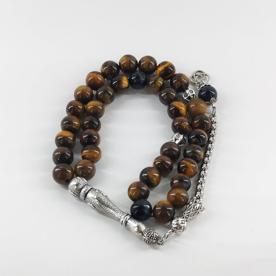 Tiger eye stone | حجر سبحة عين النمر