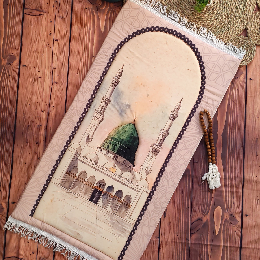 Taiba prayer rug | سجادة صلاة طيبة