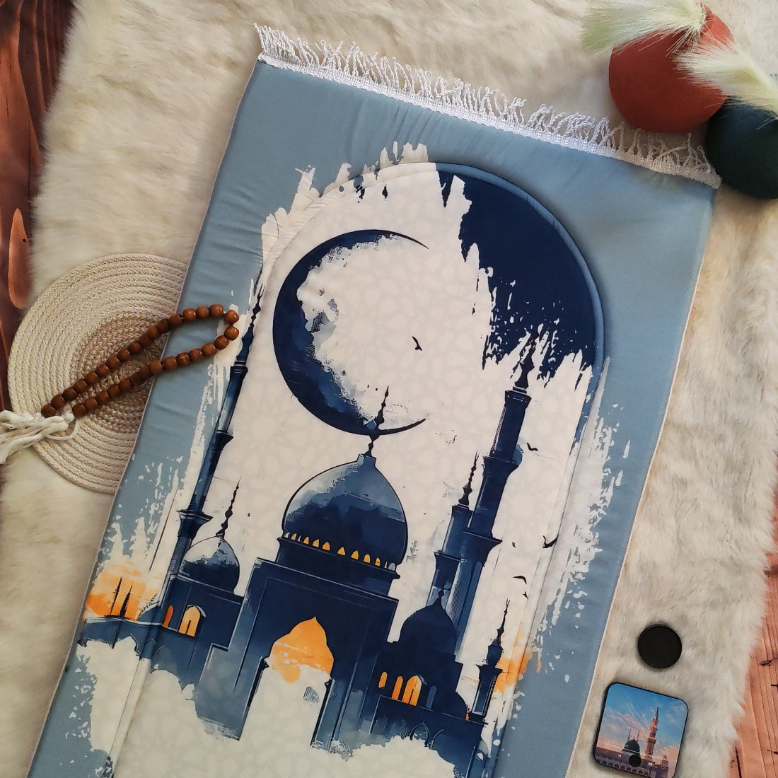 Qabas Prayer Rug | سجادة صلاة قَبَس