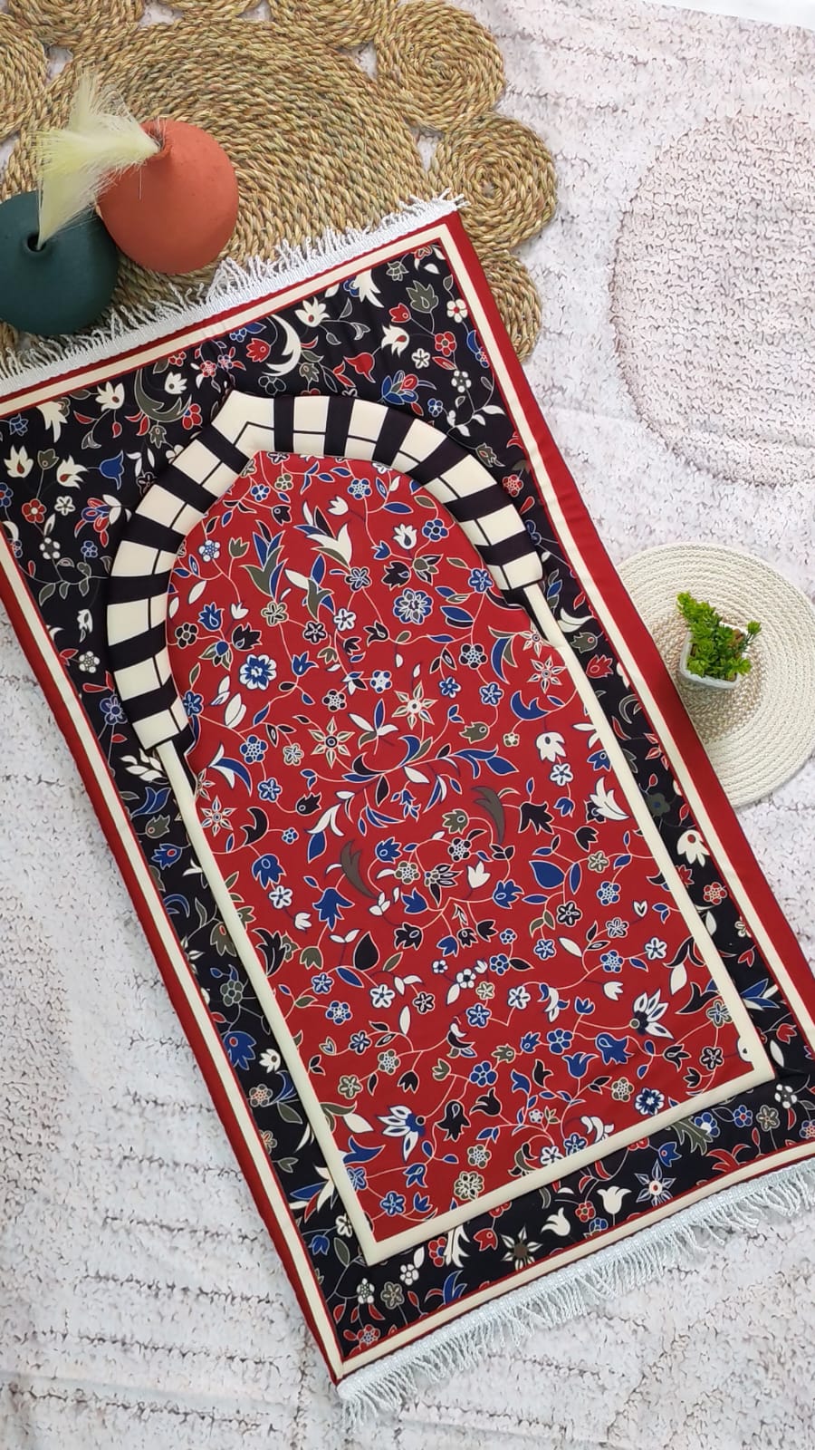 سجادة صلاة مبطنة | الروضة