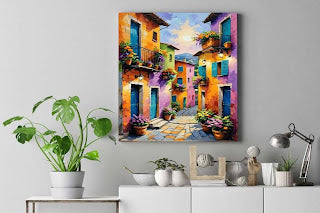Wall Art – Alley of Colors